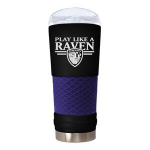 Baltimore Ravens "The Draft" 24oz. RALLY CRY Stainless Steel Travel Tumbler